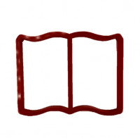 Вырубка Книга h9см